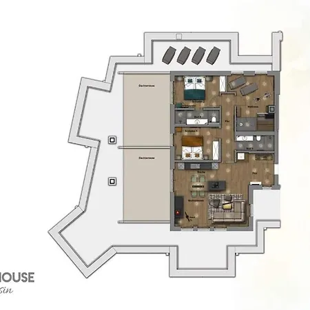 Beachhouse Bansin Penthouse Sunset Apartament Heringsdorf