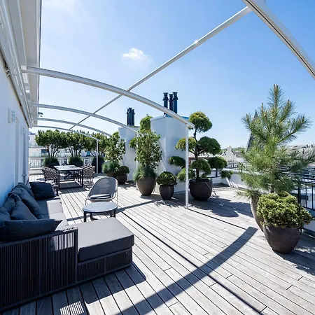 아파트 Beachhouse Bansin Penthouse Sunset *