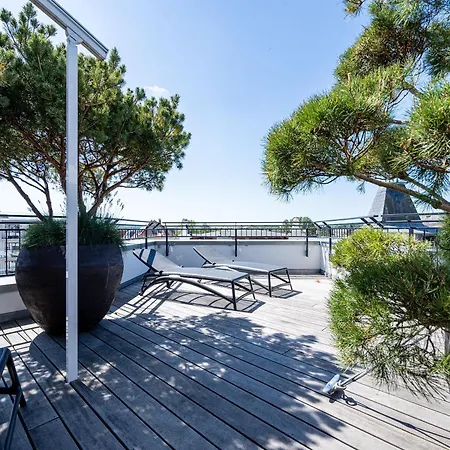 아파트 Beachhouse Bansin Penthouse Sunset 제바트헤링스도르프