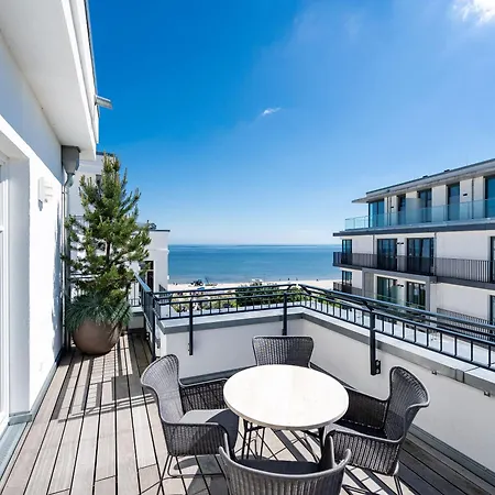 Beachhouse Bansin Penthouse Sunset 公寓 塞巴特黑灵斯多夫