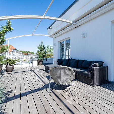 Beachhouse Bansin Penthouse Sunset Apartament